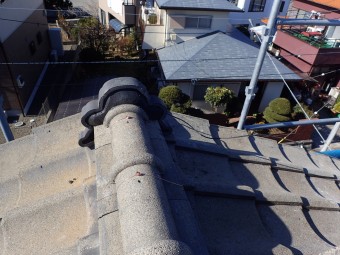 P1190041 棟瓦の取り直し完了