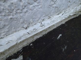 木更津市 防水コーキングの劣化