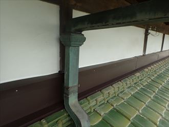 木更津市 雨押え板金の設置