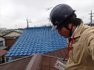 千葉市花見川区　屋根調査