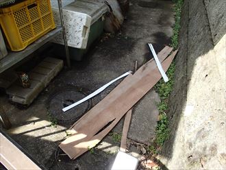 木更津市 軒天剥がれ