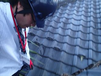 君津市 屋根調査状況