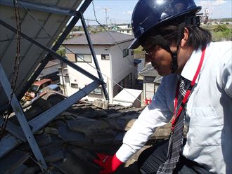 君津市　雨漏り原因調査