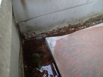 木更津市 雨漏り上部
