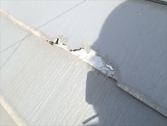 木更津市 屋根材の捲れ