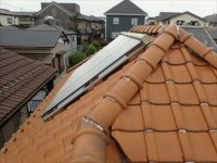 八千代市 棟瓦取り直し工事前