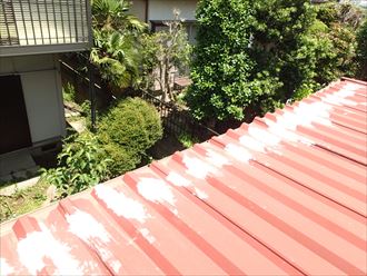 君津市 屋根補修状況