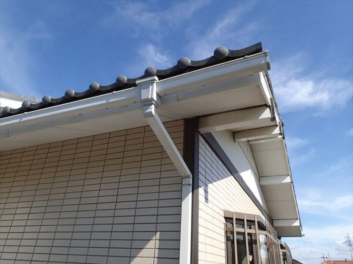 君津市 廃盤となった雨樋