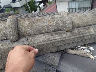 千葉市美浜区 銅線の切れ
