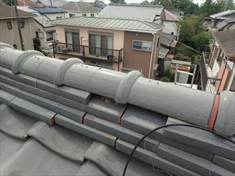 袖ヶ浦市 瓦の欠損