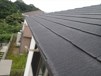 君津市 雨樋被害状況