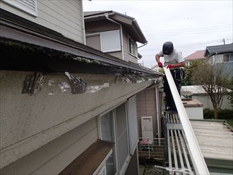 木更津市　雨樋の取付け