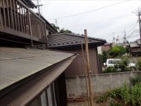 木更津市 雨樋交換工事前