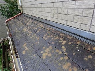 木更津市 雨漏り箇所上部の屋根