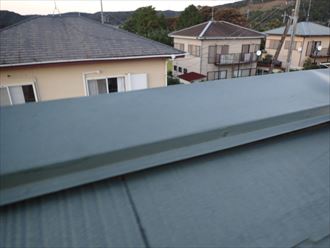 市原市 棟板金の浮き