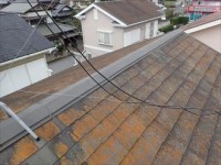 千葉市若葉区 棟板金交換工事前
