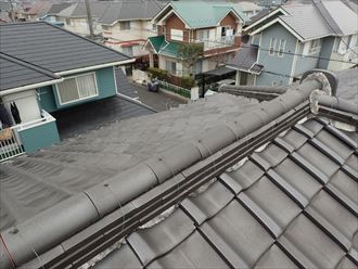 袖ケ浦市 瓦屋根調査