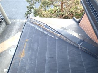 木更津市|変形した棟板金