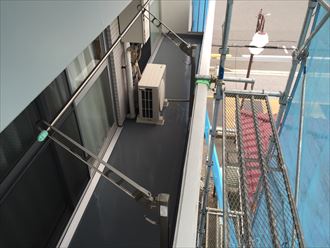 木更津市 タク動物病院 ベランダ施工001_R