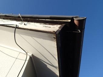 破風板の劣化 破風板の劣化
