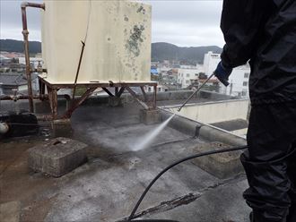鴨川市 ビルの漏水 防水工事011_R