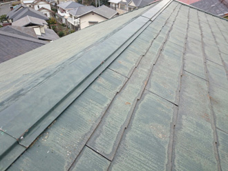 棟板金交換工事完工 棟板金交換工事完工