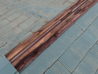 棟板金剥がれ
