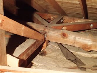 小屋裏調査 木更津市 雨漏り