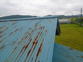 君津市　Ｉ様邸　納屋屋根調査003_R