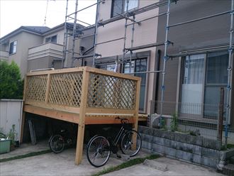 千葉市中央区 ベランダデッキ工事003_R