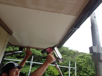 富津市 軒天補修003_R