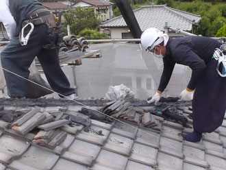 千葉市花見川区　棟解体