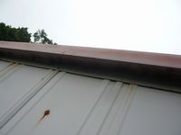 ガレージ雨どい　腐食　君津市.jpg