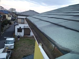 スレート瓦からの雨漏り調査　屋根材調査　佐倉市伊野　 (4)_R.JPG