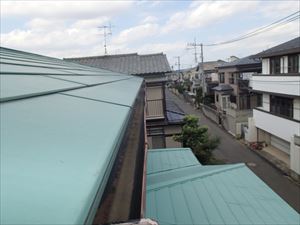 パナソニック製雨樋（PC50）　角型雨どい　船橋市 (3).JPG