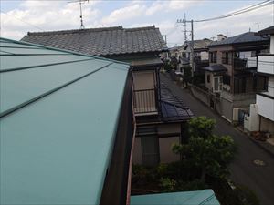 パナソニック製雨樋（PC50）　角型雨どい　船橋市 (4).JPG