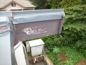 屋根カバー工事及び外壁塗装の工事前下地処理箇所確認　市川市 (3).JPG
