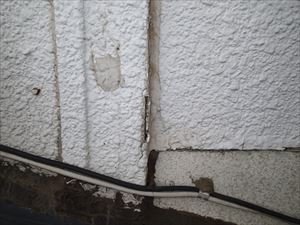金属瓦屋根の雨漏り　吹き込み雨漏り　船橋市飯山満町 (2)_R.JPG
