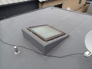 千葉市　トップライトからの雨漏り007R.jpg