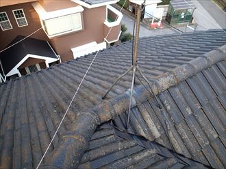袖ヶ浦市のS様邸　屋根の割れ補修004_R.JPG