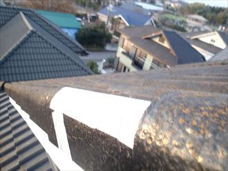 袖ヶ浦市のS様邸　屋根の割れ補修007_R.JPG