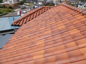 太陽光パネル設置前のメンテナンス　洋瓦屋根　館山市 (3).JPG