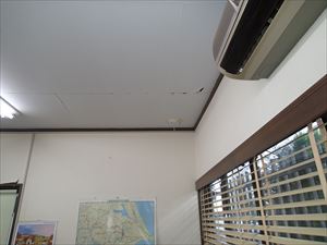 貸店舗の雨漏りと雨樋修理　松戸市新松戸 (6)_R.JPG