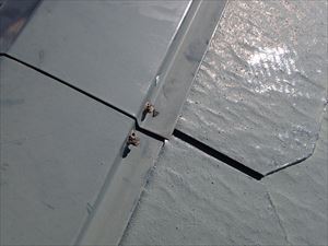 棟板金補修工事 佐倉市 ビス打ち 釘浮き.jpg