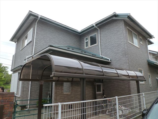 市原市 破風巻き工事