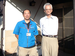 千葉県 市原市 屋根漆喰増し詰め 玄関庇補修 ベランダ波板交換 高畠様