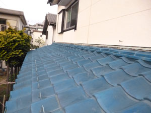千葉市花見川区 瓦屋根葺き直し 鈴木様