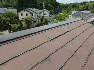 大網白里市　棟板金交換　雨樋交換　施工後