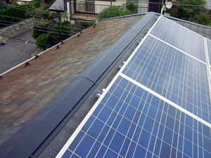 千葉市稲毛区 屋根棟板金修理