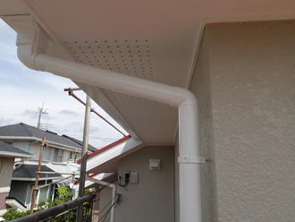千葉市緑区　屋根塗装　外壁塗装　カラーシミュレーション　バルコニー防水　雨樋塗装完了